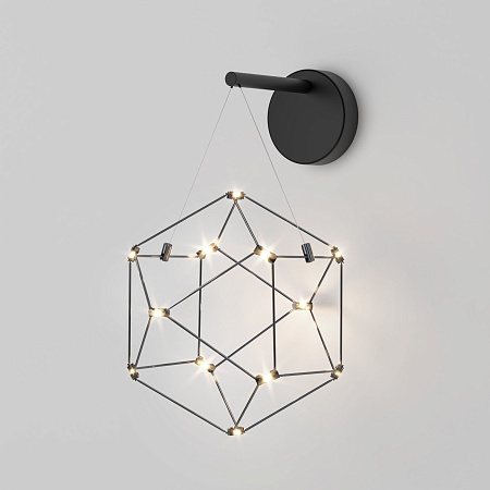 Настенный светильник Eurosvet 90310/1 черный жемчуг - фото