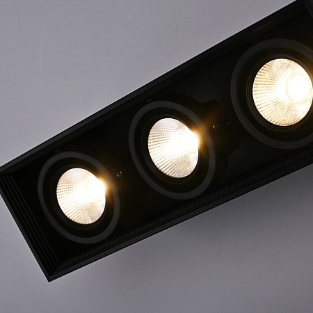 Встраиваемый Светодиодный Светильник Lumo L3 Black 4000 Imperiumloft 321915-23 - фото