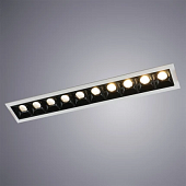 Точечный встраиваемый светильник Arte Lamp GRILL A3153PL-10BK