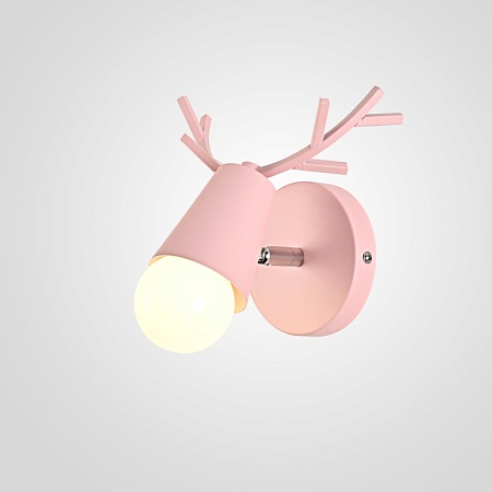 Бра С Рожками Deer A Pink Imperiumloft 181040-26 - фото