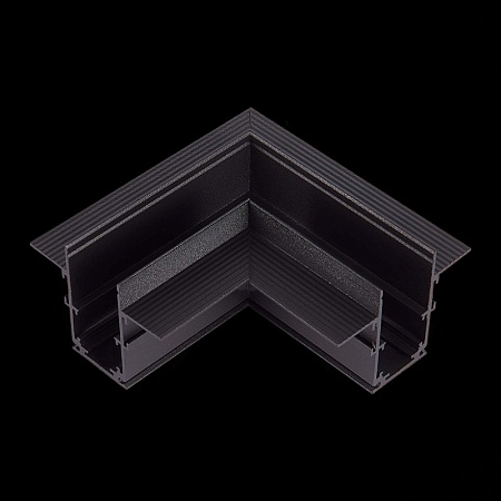 Угол-соединитель для встраиваемого магнитного шинопровода ST-Luce Черный ST007.429.00 - фото