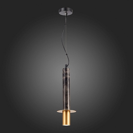 Подвес ST-Luce Черный/Черный, Белый LED 1*12W 3000K SL1212.403.01 - фото