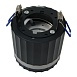 Светильник потолочный Feron HL369  Barrel OLYMPUS 12W, 230V, GX53, черный - фото