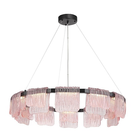 Светильник подвесной ST-Luce черный/розовый LED 1*66W 3000K SL6021.403.66 - фото