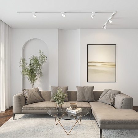 Светильник на шине Denkirs SOLID Ribe DK6401-WH - фото