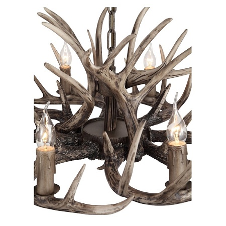 Люстра подвесная ST-Luce Серый E14 8*40W SL154.703.08 - фото