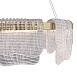 Светильник подвесной ST-Luce золотистый/прозрачный LED 1*54W 3000K SL6021.203.54 - фото