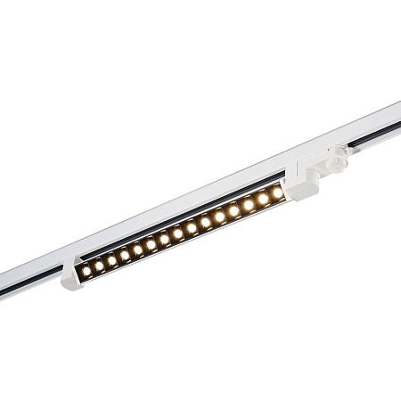 Св-к трек. Белый LED 1*15W 3000K 1 200Lm Ra>90 48° IP20 L535xW33xH73 165-265V ST662.536.15 - фото