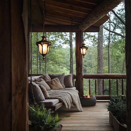 100017P Уличный подвесной светильник LOFT IT Alessano - фото