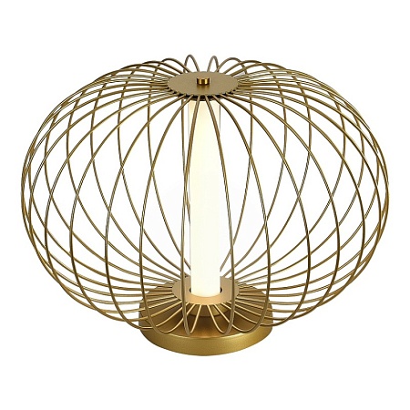 Прикроватная лампа ST-Luce Золотистый/Золотистый LED 1*10W 3000K SL6124.204.01 - фото