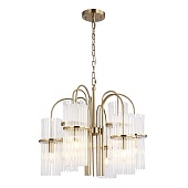 Светильник подвесной ST-Luce латунь/прозрачный E14 9*40W SL6145.303.09