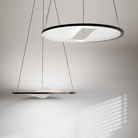 Подвесной светильник Eurosvet 40026/1 LED серый - фото