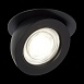 Св-к встр. Черный LED 1*10W 3000K 850Lm Ra>90 38° IP20 D109xH60 180-240V ST654.438.10 - фото