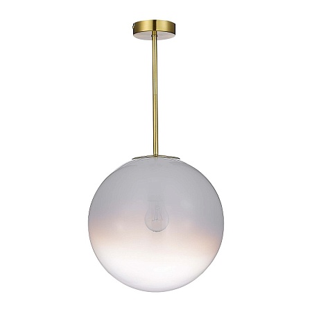 Светильник потолочный ST-Luce Золотистый/Прозрачно-белый E27 1*60W SL1190.212.01 - фото