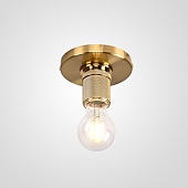 Потолочный Светильник Rh Utilitaire Socket Flushmount Brass Imperiumloft 123677-22