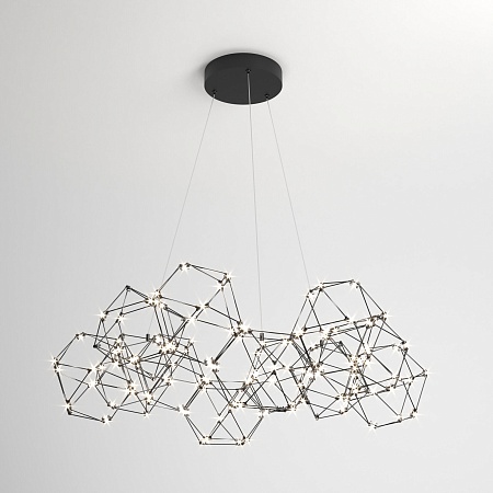 Подвесной акцентный светильник Eurosvet 90169/12 черный жемчуг - фото