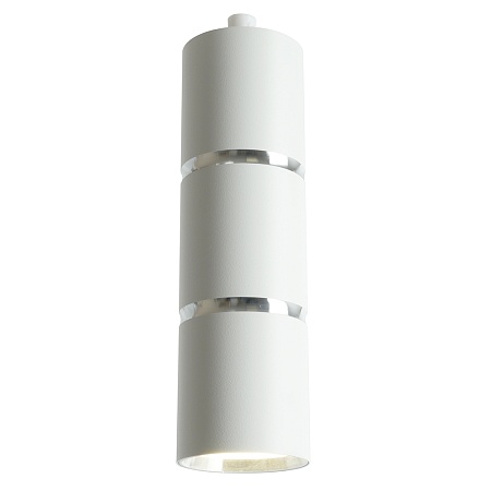 Светильник потолочный Feron ML1868 Barrel ZEN levitation на подвесе MR16 35W 230V, белый, хром, 55*180 - фото