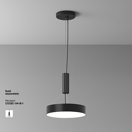Потолочный светильник Technical Zon C032CL-36W4K-RD-B - фото