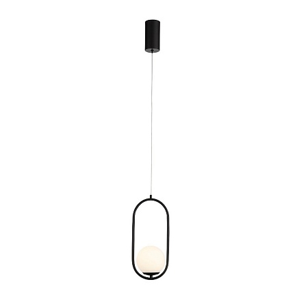 Подвес ST-Luce Черный/Белый LED 1*8W 4000K SL395.403.01 - фото