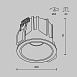 Встраиваемый светильник Technical DL043-01-10W2.7K-RD-B - фото