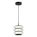 Светильник подвесной ST-Luce черный/прозрачный LED 1*16W 3000K SL6239.403.03 - фото