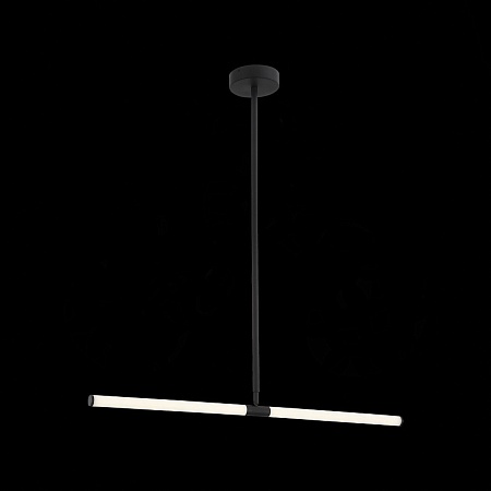 Светильник подвесной ST-Luce Черный/Белый LED 2*10W 4000K SL393.403.02 - фото