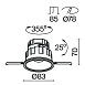 Встраиваемый светильник Technical DL057-10W3K-W - фото