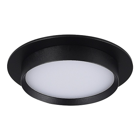 Св-к встр. Черный GX53 1*50W IP20 D109xH43 220V Без ламп ST258.408.01 - фото