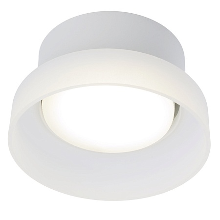 Светильник потолочный Feron HL460 Barrel OPAL 12W, 230V, GX53, белый - фото