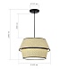 Светильник подвесной ST-Luce Черный/Бежевый, Черный E27 1*40W SL1354.413.01 - фото