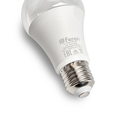 Лампа светодиодная для растений А60 Feron LB-7062 E27 12W 175-265V полный спектр - фото