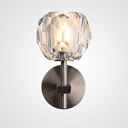 Бра Boule De Cristal Single Sconce Никель Imperiumloft 196952-22 - фото