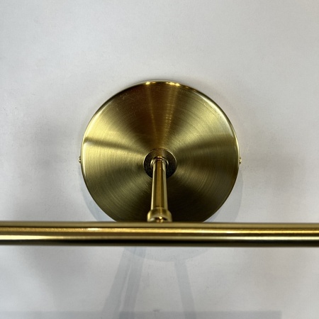 Бра Rh Utilitaire Funnel Shade Double Sconce Brass Imperiumloft 123267-22 - фото