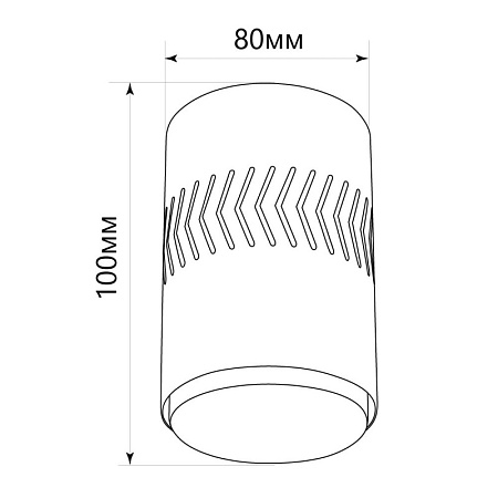 Светильник потолочный Feron HL352 12W, 230V, GX53 и подсветка 1W, 4000K, белый - фото