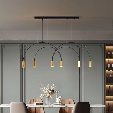 Подвесной Светильник Arc 4 Gold Imperiumloft 212841-26 - фото