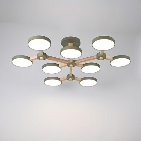 Подвесная Люстра Turna Хаки Imperiumloft 141111-26 - фото