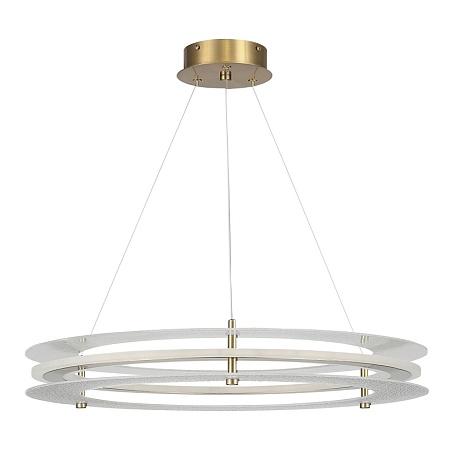 Светильник подвесной ST-Luce золотистый/Прозрачный LED 1*40W 4000K SL6245.203.01 - фото