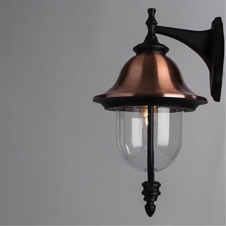 Уличный настенный светильник ARTE LAMP A1482AL-1BK - фото