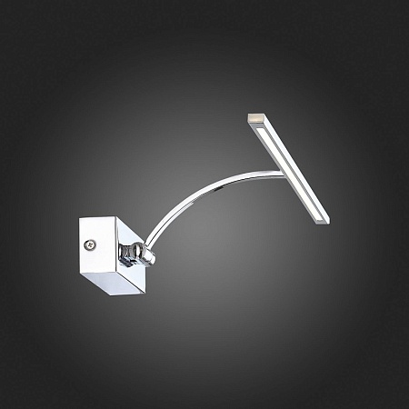 Подсветка для картин ST-Luce Хром/Хром LED 1*8W 4000K SL595.101.01 - фото