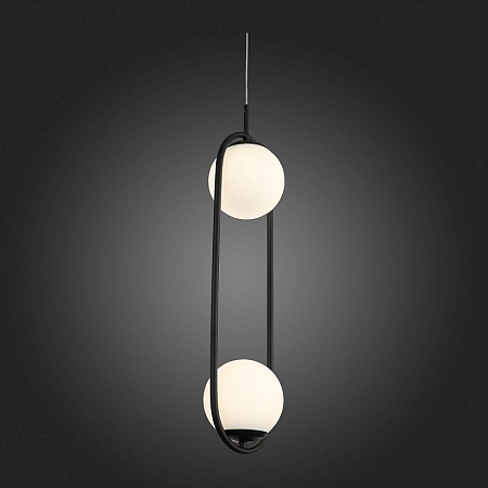 Подвес ST-Luce Черный/Белый LED 2*8W 4000K SL395.403.02 - фото