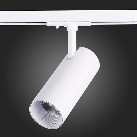 Св-к трек. Белый LED 1*15W 3000K 1 350Lm Ra≥80 36° IP20 L158xW65xH193 100-240V ST350.536.15.36 - фото