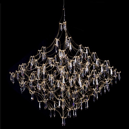 10259/1200 Gold Asfour Подвесной светильник LOFT IT Mira - фото