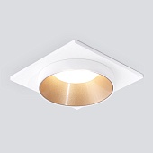 Встраиваемый точечный светильник 116 MR16 золото/белый Elektrostandard