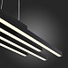 Люстра подвесная ST-Luce Черный/Белый,Черный LED 1*38W 3000K/4000K/6000K SL933.403.04 - фото
