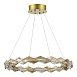 Люстра подвесная ST-Luce Золотистый/Прозрачный,Янтарный LED 1*30W 3000K SL6009.203.01 - фото
