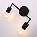 Бра Rh Utilitaire Double Sconce Black Imperiumloft 123263-22 - фото