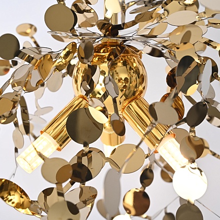 Люстра Tezani Argent Suspension Pendant Lamp 40 Gold Imperiumloft 84500-22 - фото