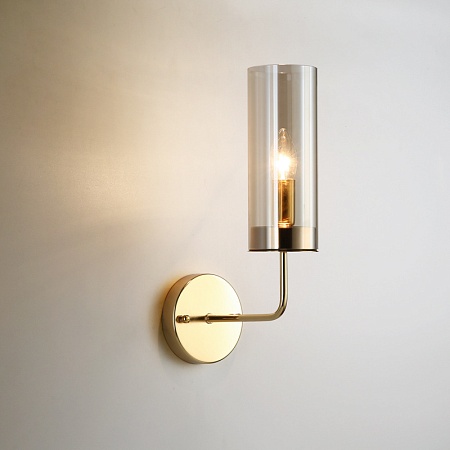 Настенный Светильник Agne Blue Glass Tube Wall Light Imperiumloft 100322-22 - фото