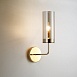 Настенный Светильник Agne Blue Glass Tube Wall Light Imperiumloft 100322-22 - фото