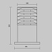 Ландшафтный светильник Outdoor Bronx O576FL-01GR - фото